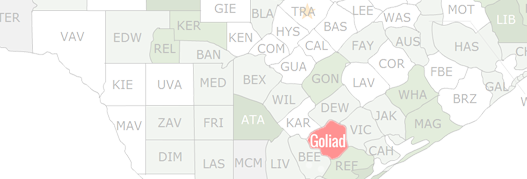Goliad County Map