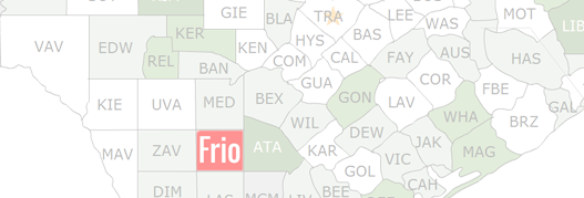 Frio County Map