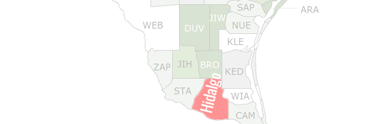 Hidalgo County Map