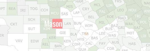 Mason County Map